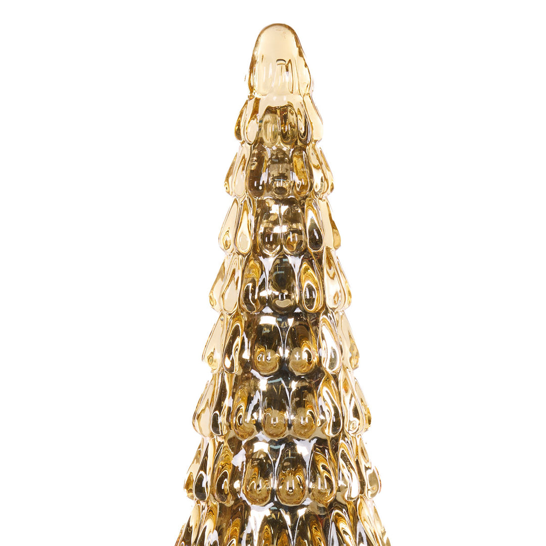 Vintage Antique Glass LED Table Top Tree