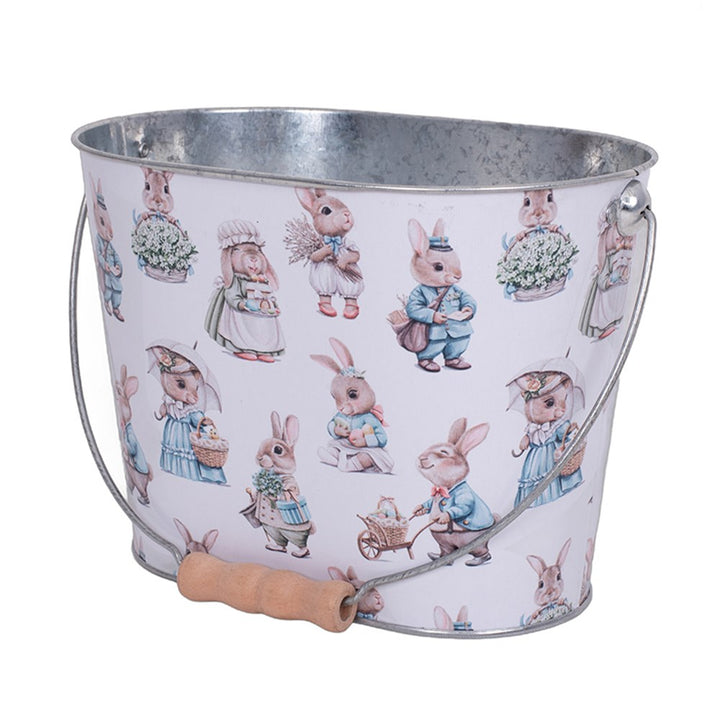 vintage-bunny-print-easter-bucket-with-handle-2
