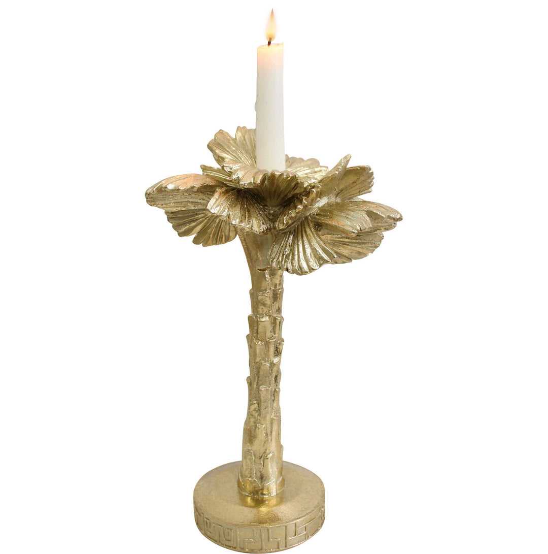 Pandanus Palm Candle Holder Med29.7cm(H)