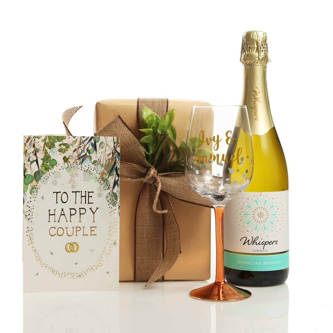 Wedding Card and Wrap Happy Couple
