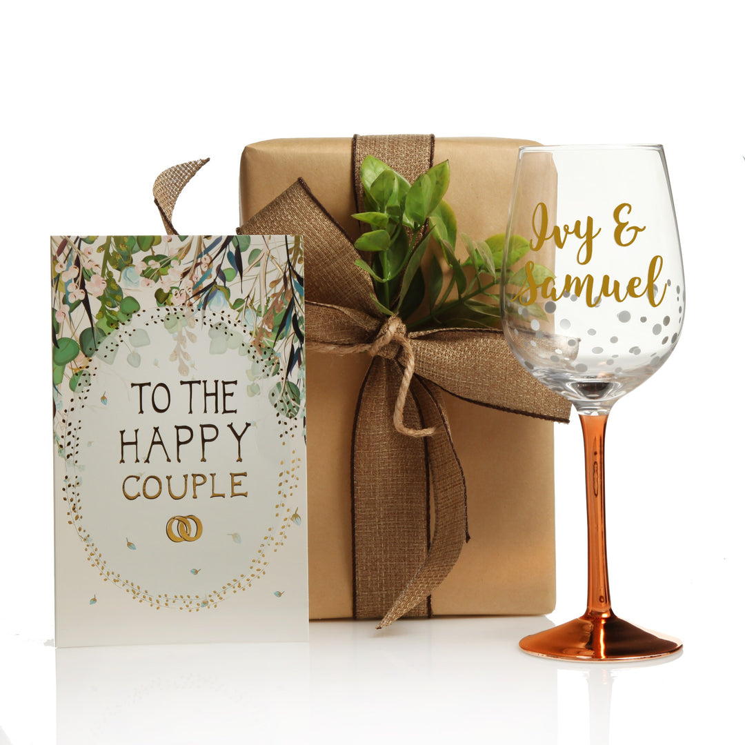 Wedding Card and Wrap Happy Couple
