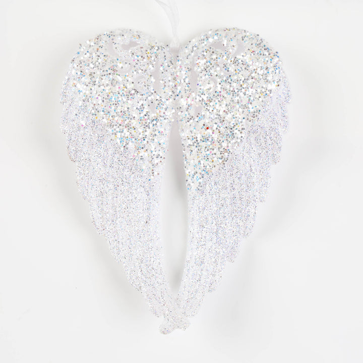 White Angel Wings Hanging Decoration