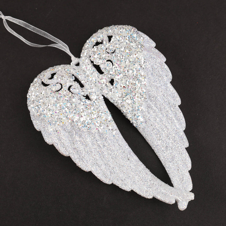 White Angel Wings Hanging Decoration
