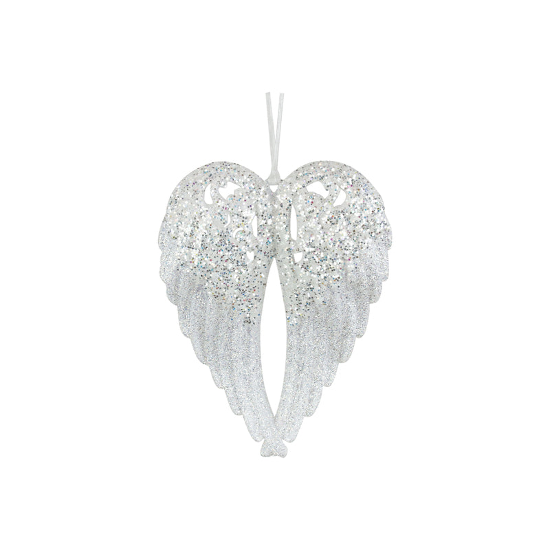 White Angel Wings Hanging Decoration
