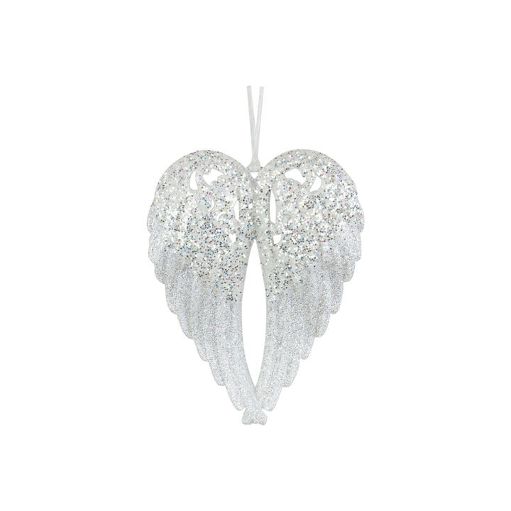 White Angel Wings Hanging Decoration