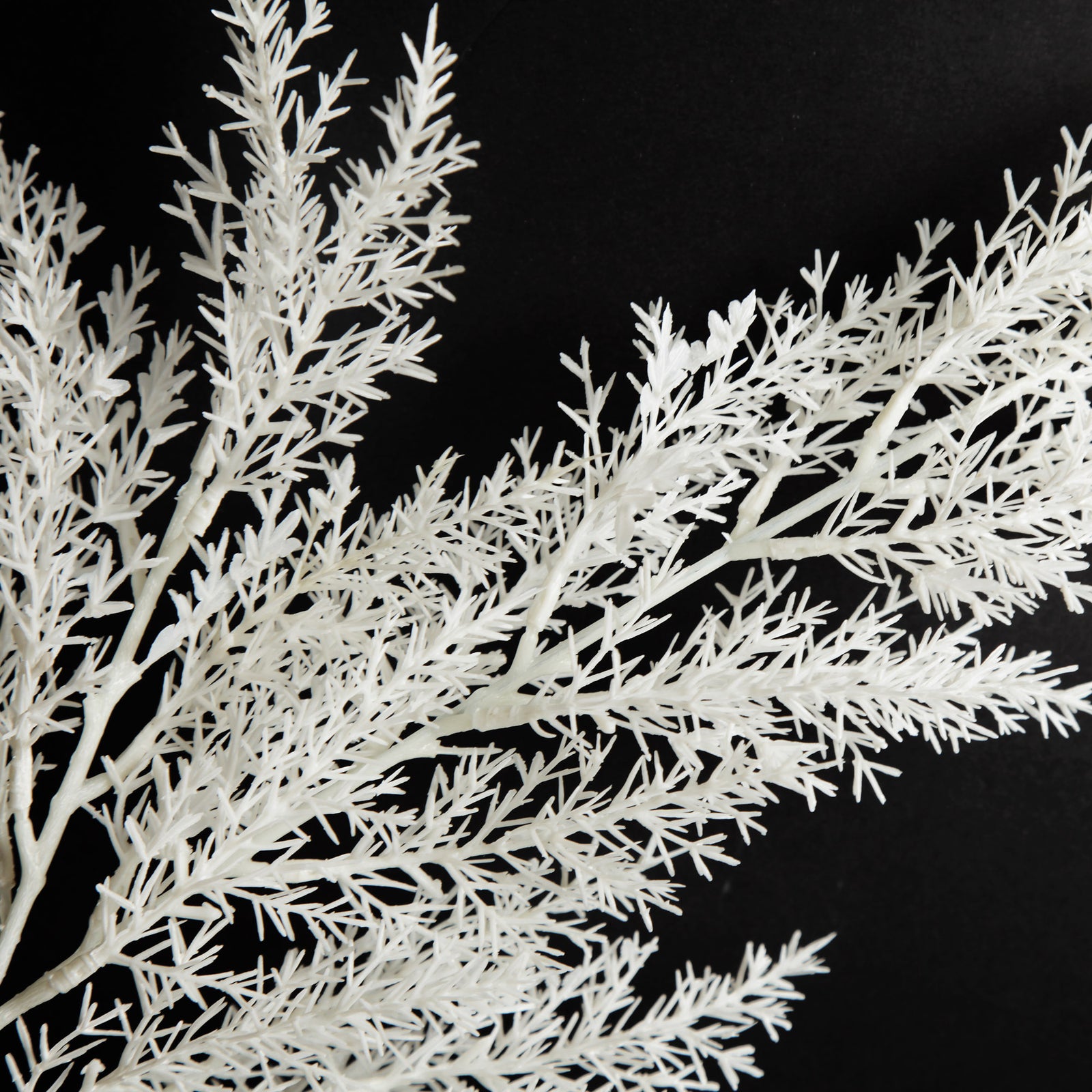 White Cypress Fern Spray