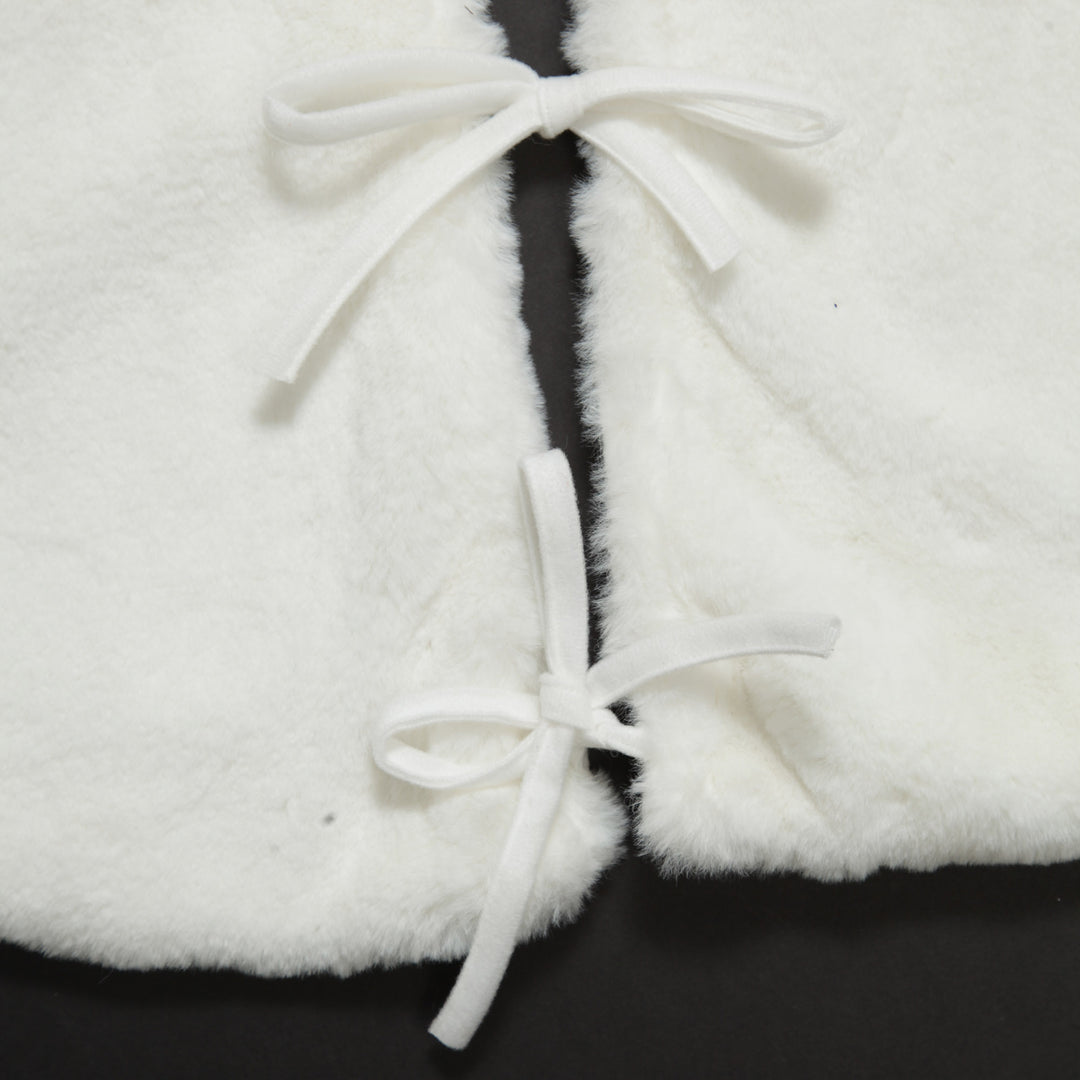 White Faux Fur Tree Skirt