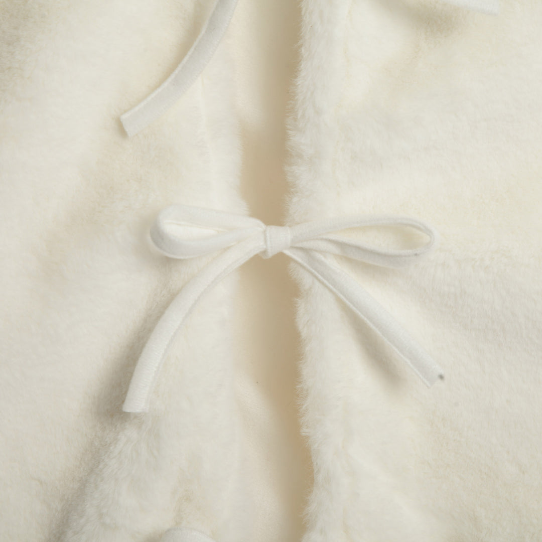 White Faux Fur Tree Skirt