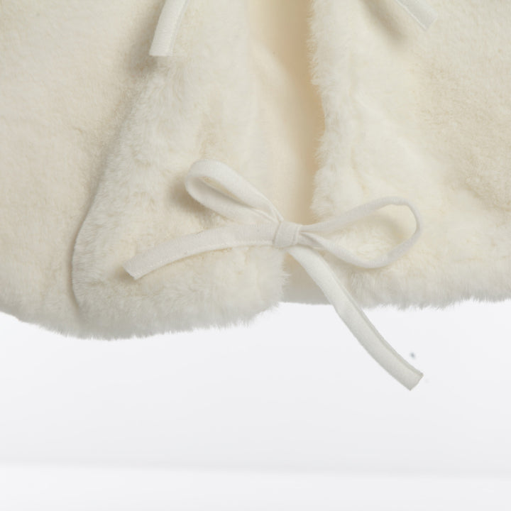 White Faux Fur Tree Skirt