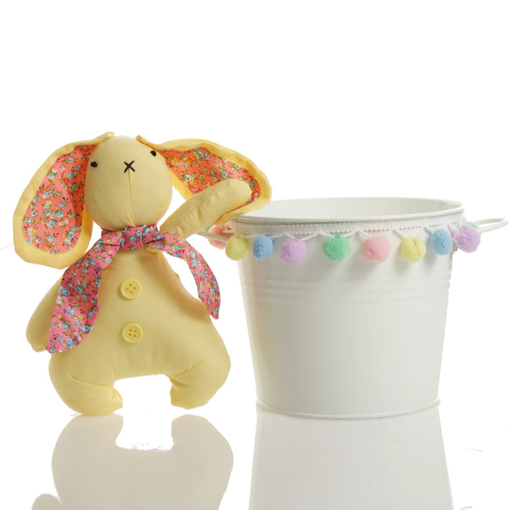 Personalised Easter Hamper Bucket - Bunny Tail
