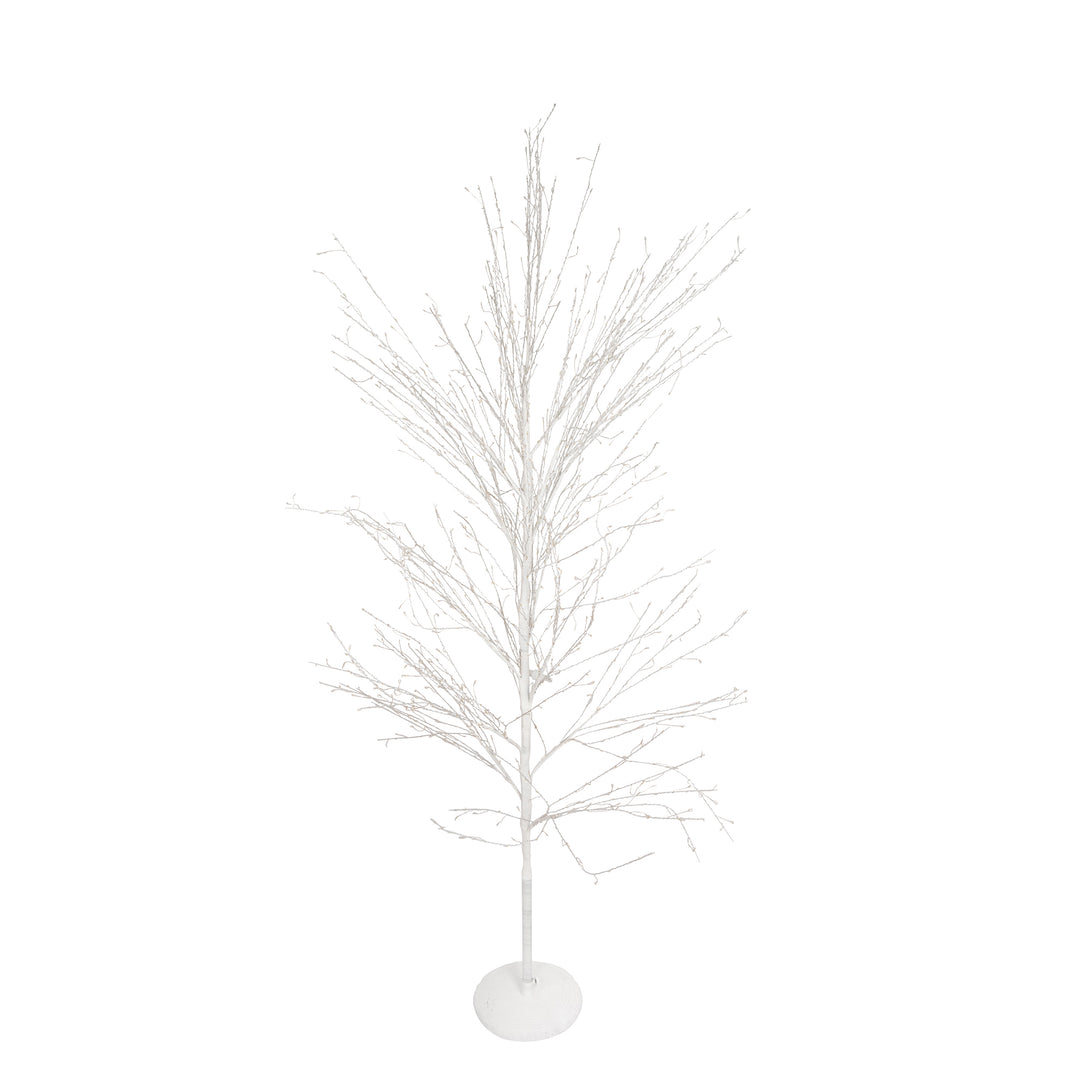White LED Christmas Twig Tree - 150cm