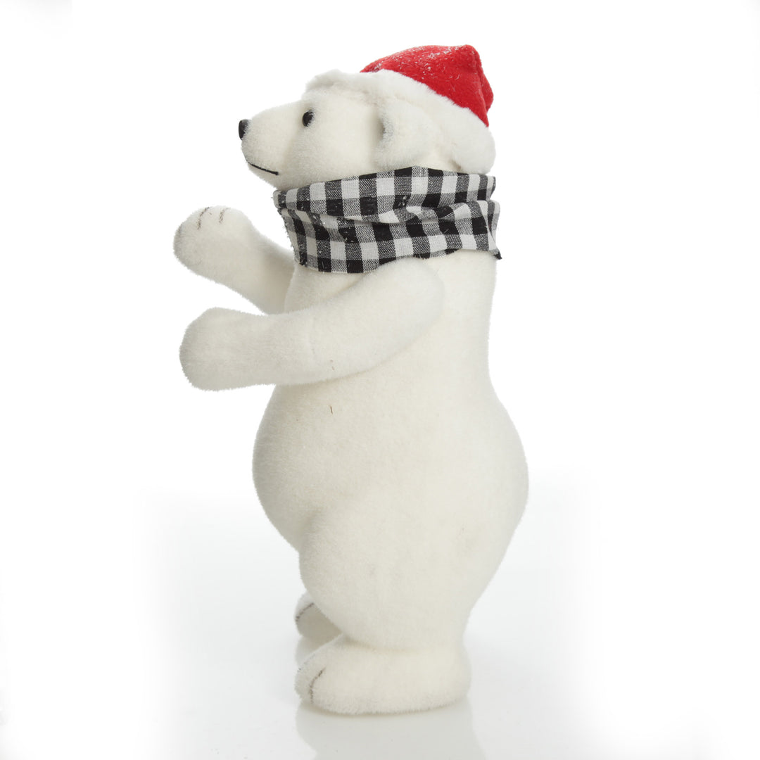 White Sisal Mother and Cub Polar Bears Hugging