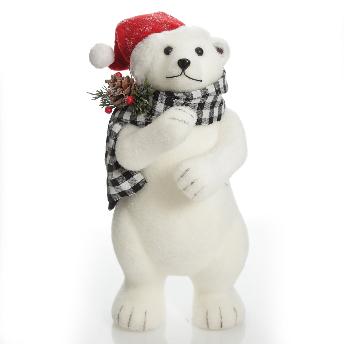 White Sisal Mother and Cub Polar Bears Hugging