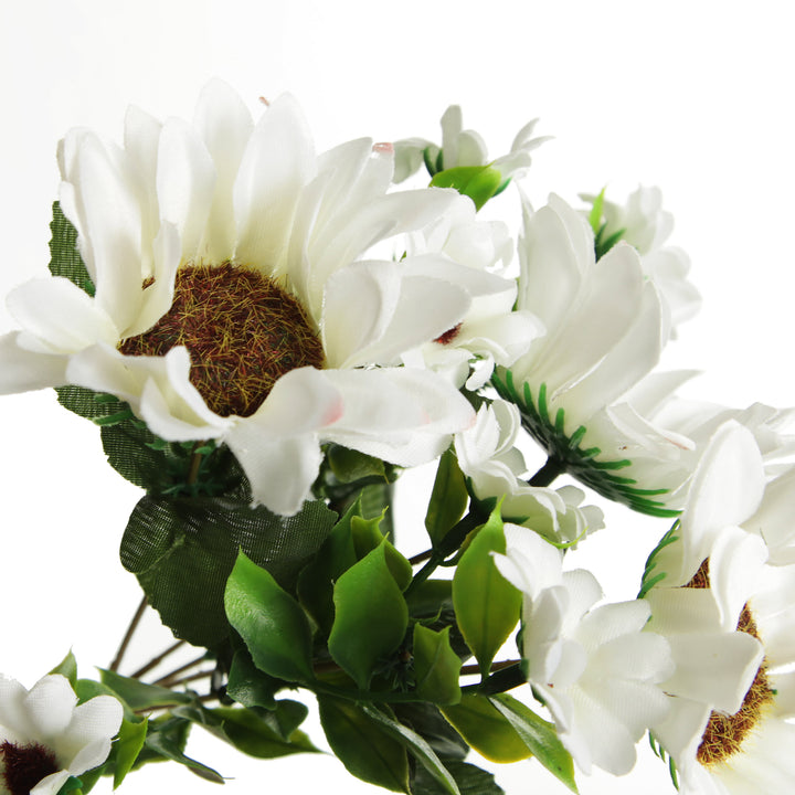White Sunflower Bunch
