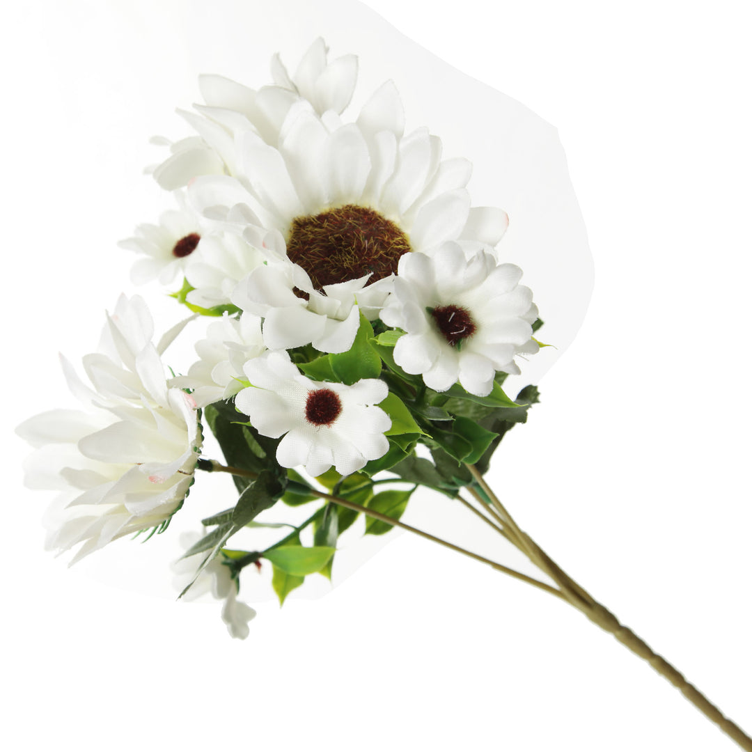 White Sunflower Bunch