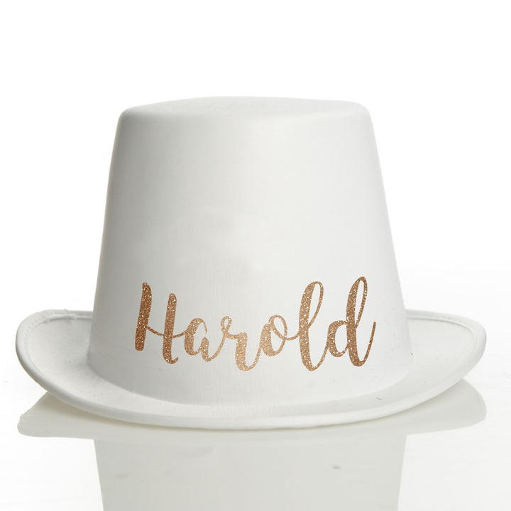 DIY Personalised Easter Pink and Blue Feather Bunny Top Hat Kit