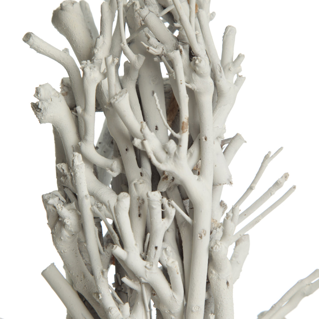 White Driftwood Cross Wall Hanging