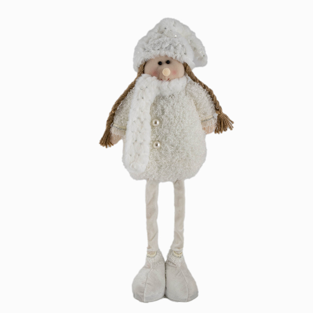 Standing White Girl Ornament - 66cm