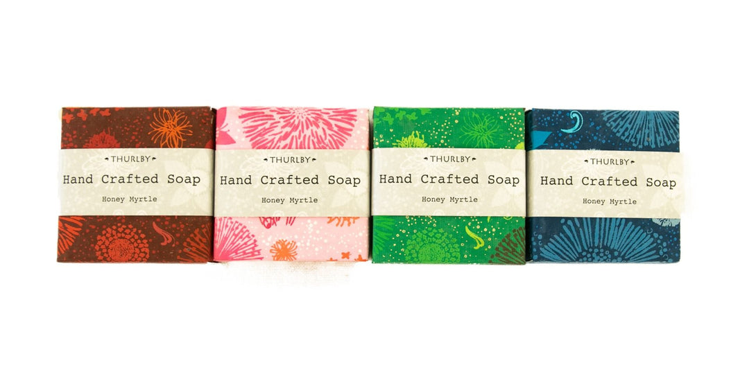 Hand Crafted Soap - Honey Myrtle - Wildflower Assorted Colours