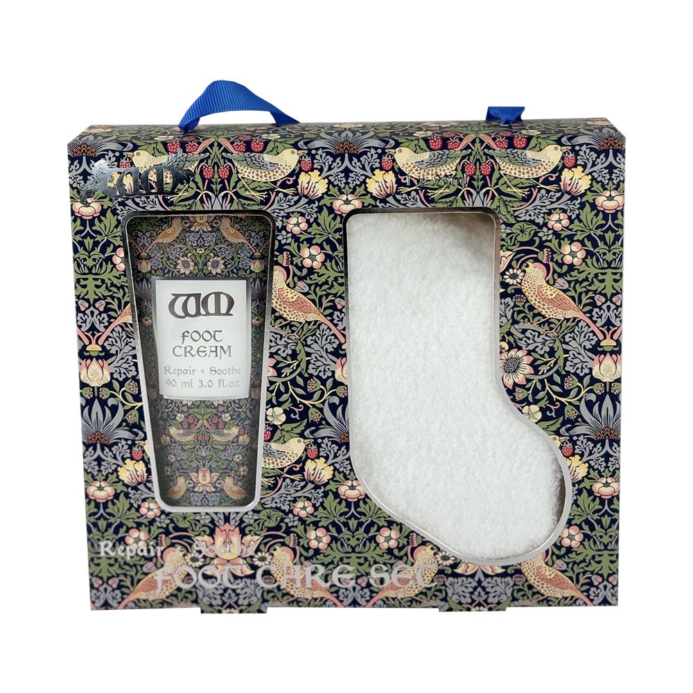 William Morris - Foot Care Set - Strawberry Theif