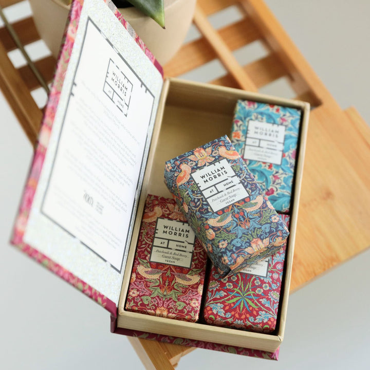 William Morris - Strawberry Thief - Guest Soaps