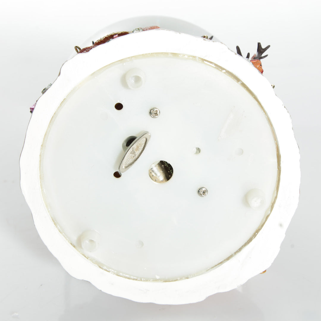 Christmas Musical Snowglobe with Santa and his Reindeers