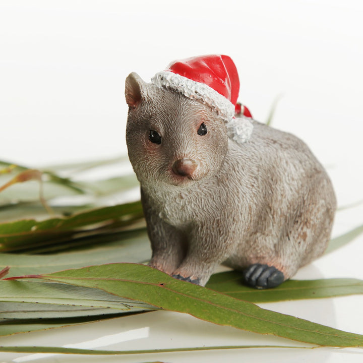 Wombat Australiana Christmas Tree Decoration Zoom in Detail