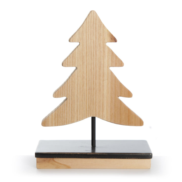 Wood Tree Stocking Hanger Back