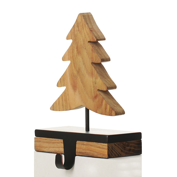  Wood Tree Stocking Hanger