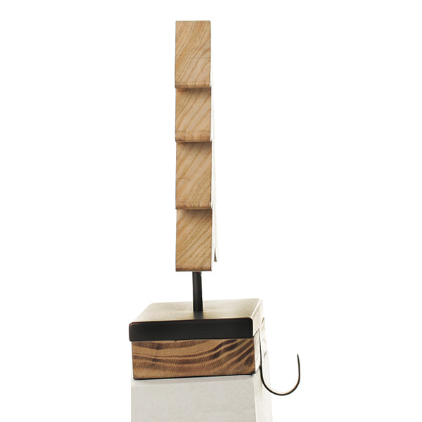 Wood Tree Stocking Hanger - Side