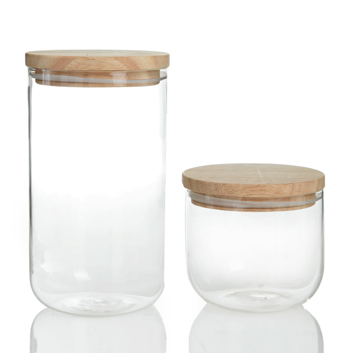 Personalised Treat Jar with Wooden Lid - One Smart Cookie