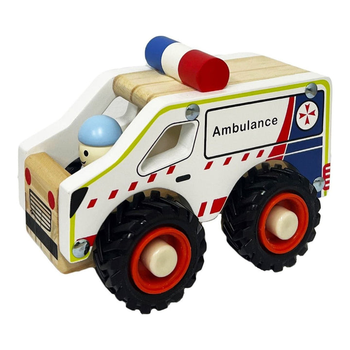 Wooden Vehicle - Ambulance