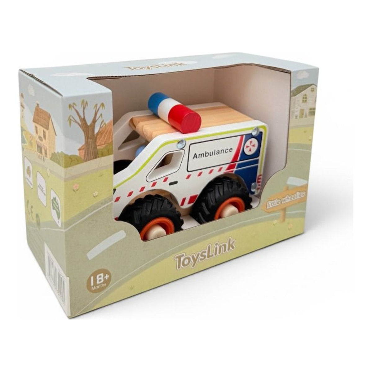 Wooden Vehicle - Ambulance
