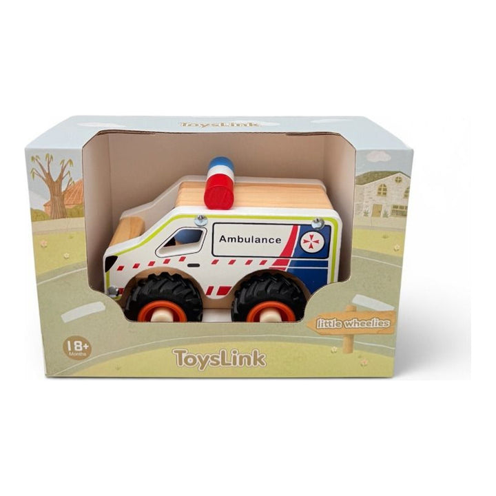 Wooden Vehicle - Ambulance