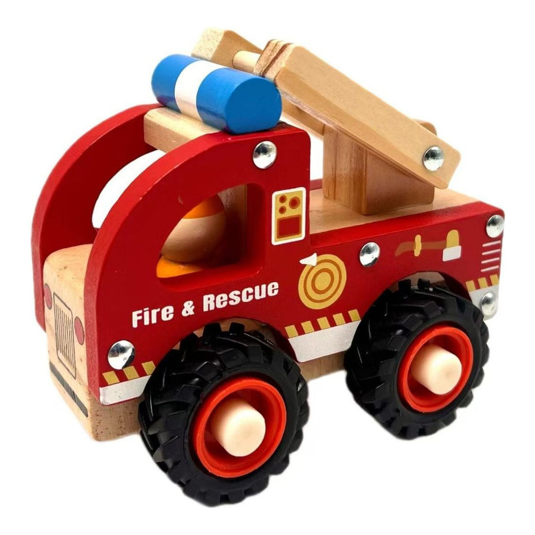 Wooden Vehicle - Fire Engine