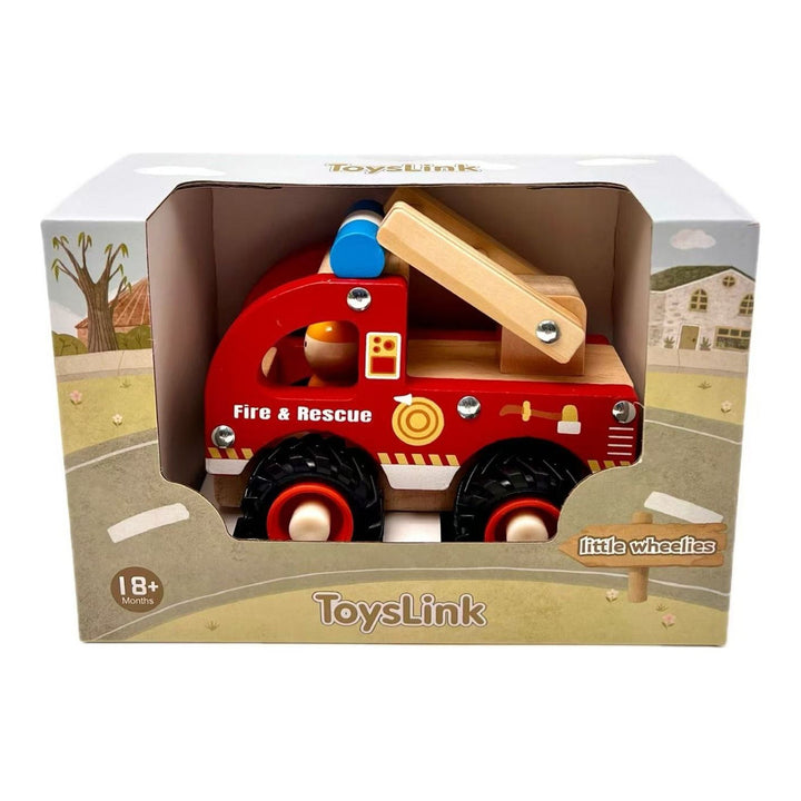 Wooden Vehicle - Fire Engine