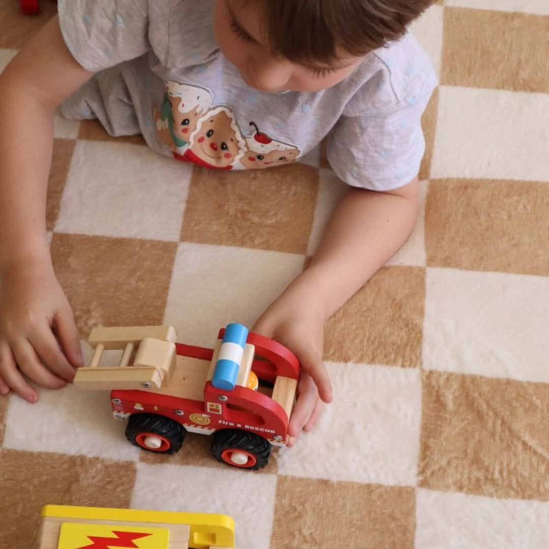 Wooden Vehicle - Fire Engine