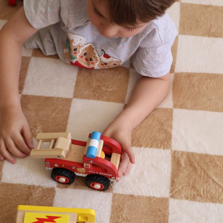 Wooden Vehicle - Fire Engine