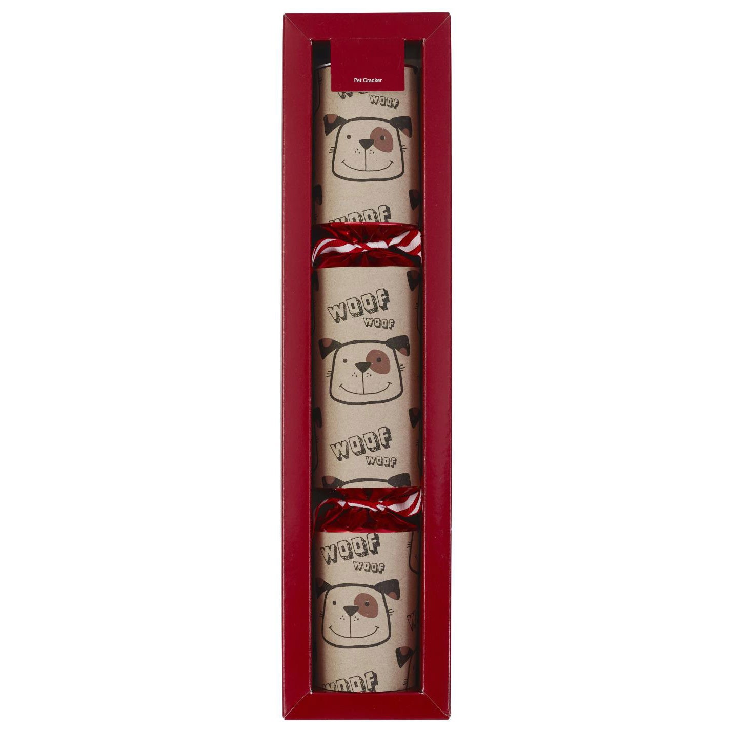 Woofmas Bon Bon - Christmas Cracker with Dog Toy