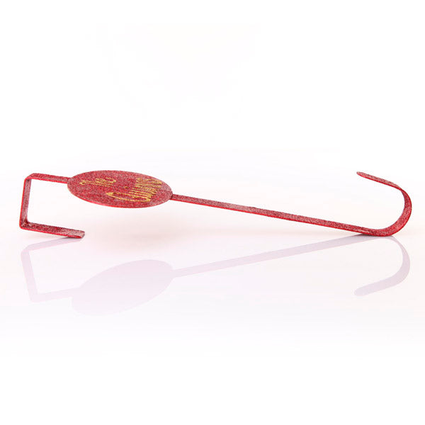 Red Glitter Personalised Wreath hanger