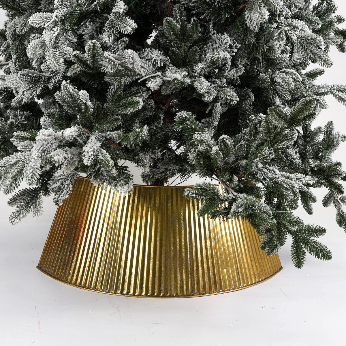 Tree Collar Gold Metal 66cm