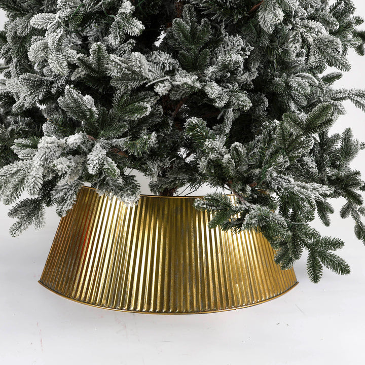 Tree Collar Gold Metal 66cm