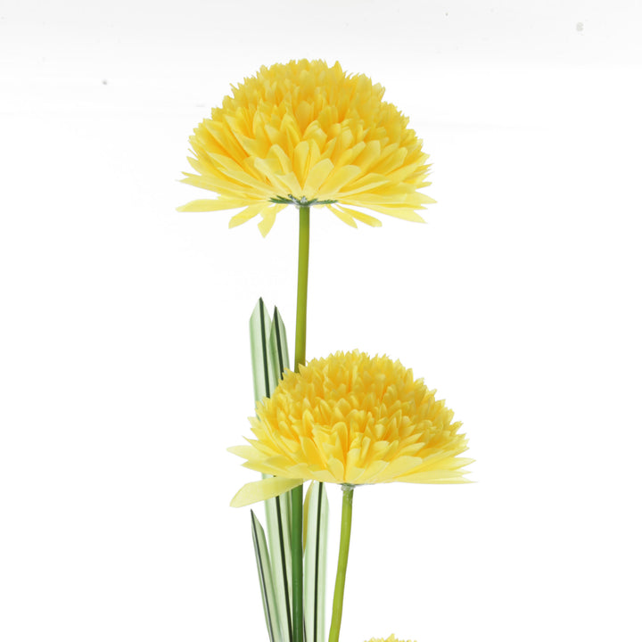 Yellow Flower Trio Spray