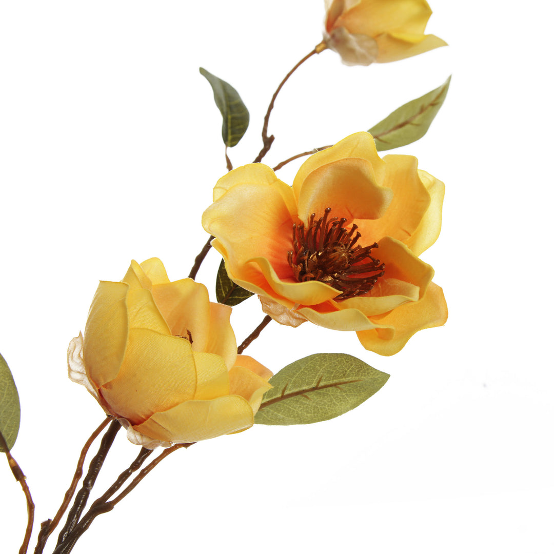 Yellow Japanese Quince Flower Spray