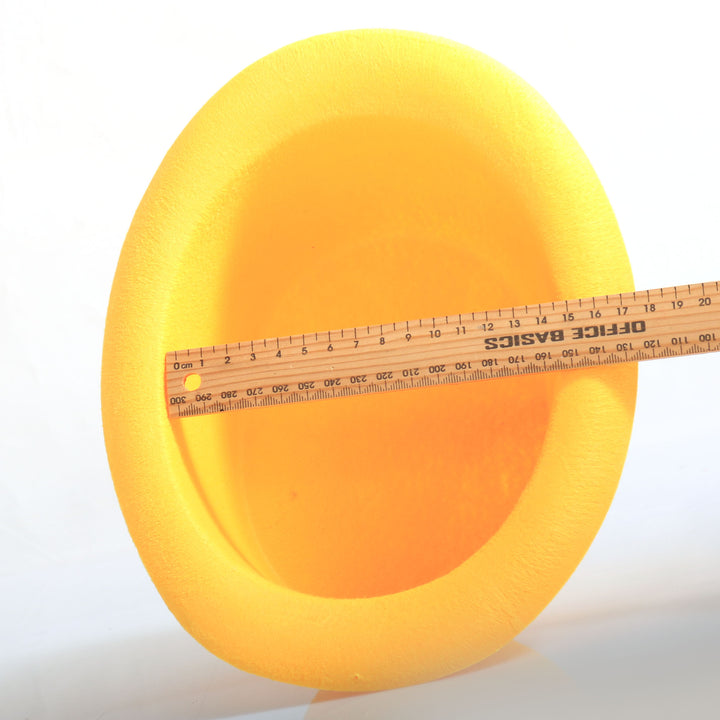 Personalised Yellow Chocolate Bunny Ears Top Hat