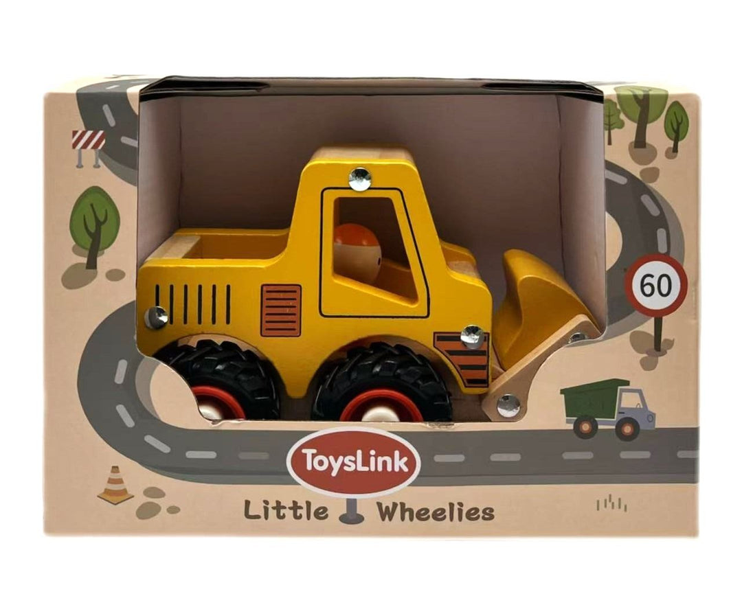 Yellow Wooden Digger
