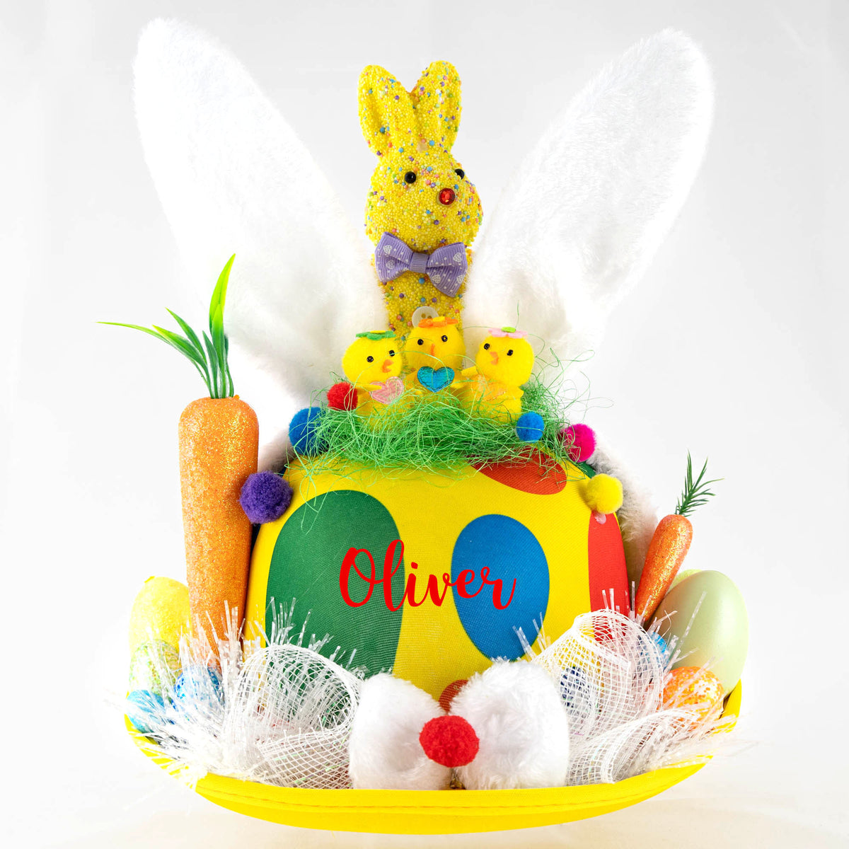 Handmade Spots and Dots Easter Hat