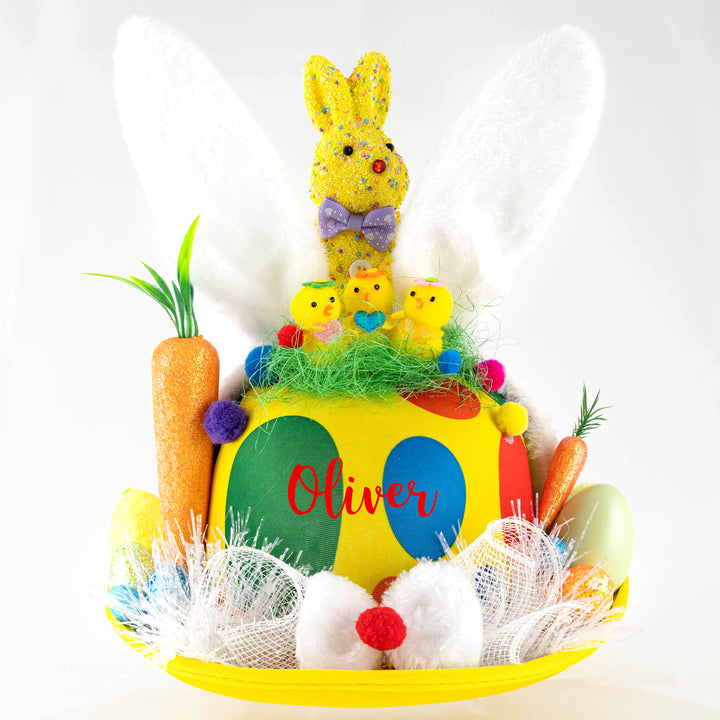 Handmade Spots and Dots Easter Hat