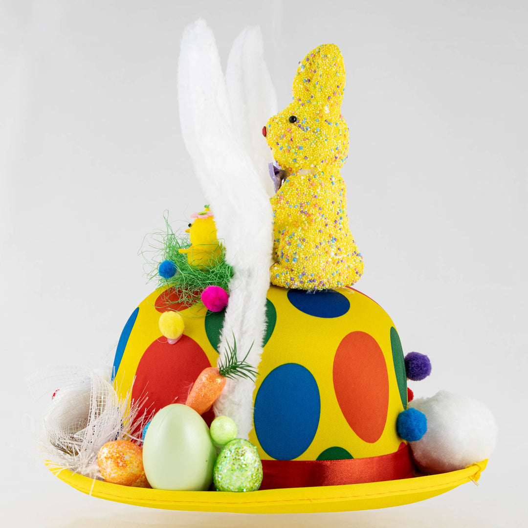 Handmade Spots and Dots Easter Hat
