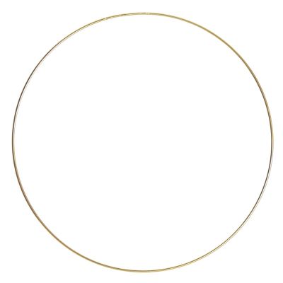 Gold Metal Hoop Wreath Base - 35cm